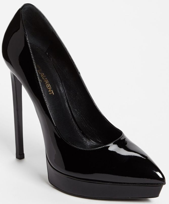 saint laurent janis pumps patent