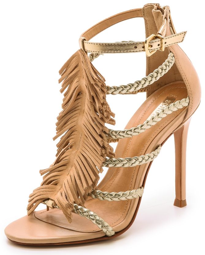 schutz carmen fringe sandals