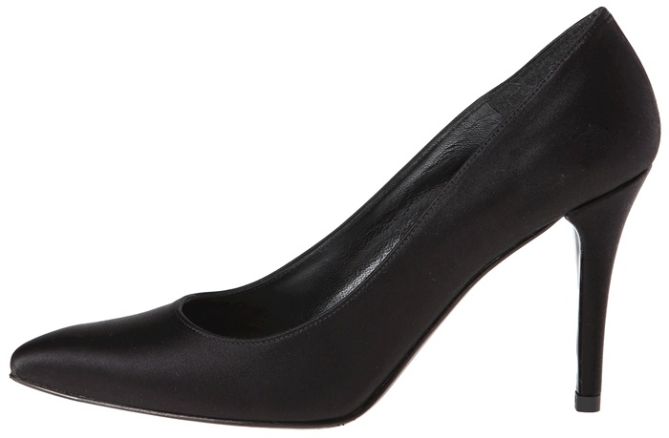 stuart weitzman power pumps in satin