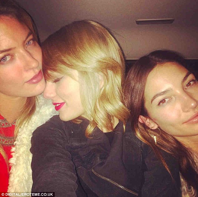 taylor swift victoria secret after part attending 1975 concert 2