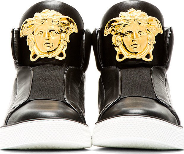 versace medusa high top sneakers 2