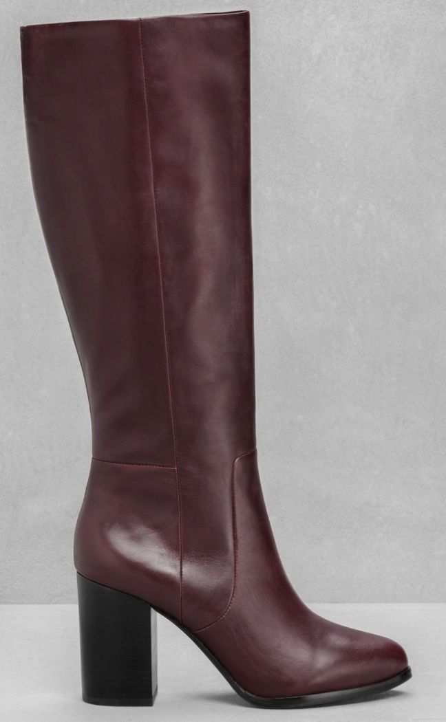 8 Other stories leather knee boots 2