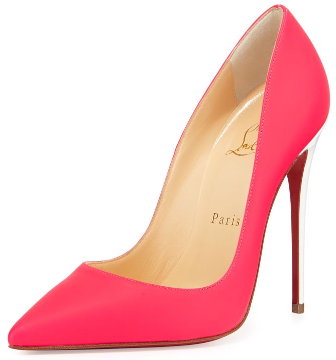 christian louboutin so kate fuchsia pink