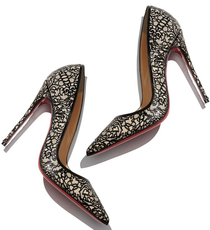 christian louboutin so pretty glitter pumps 2