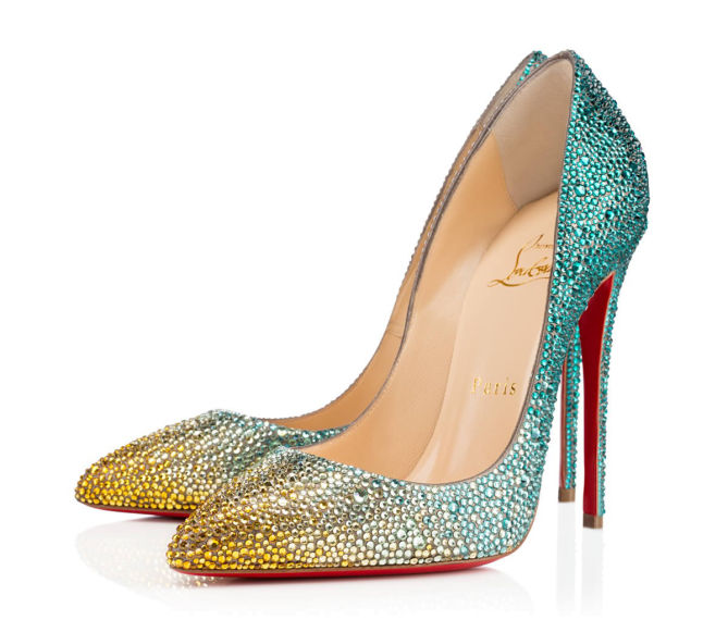 Christian Louboutin Pigalle Follies Strass 120 mm – Shoes Post