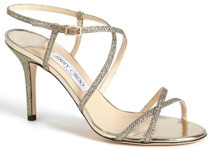 Jimmy choo elaine hot sale strappy sandals