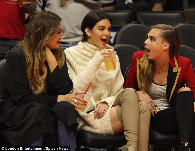 kendall thigh high celine boots sweater dress january 2015 clippers lakers game 3