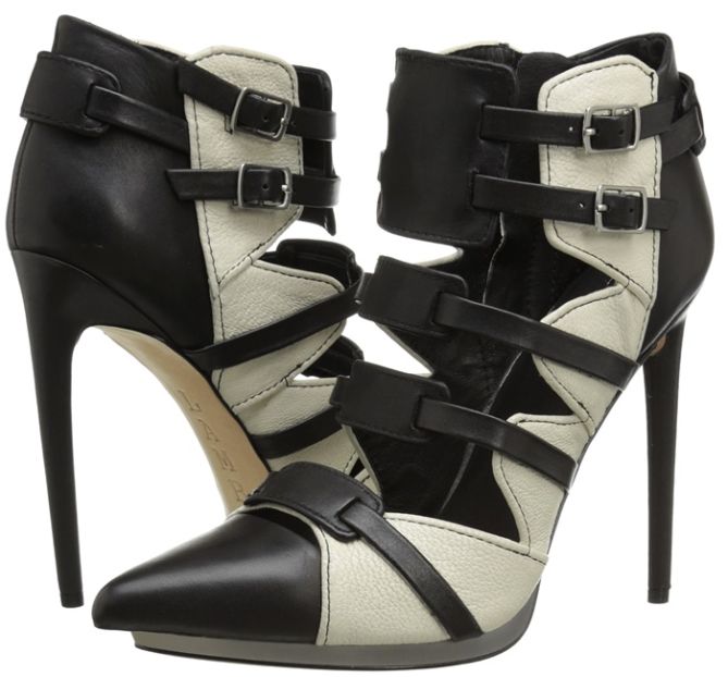 l.a.m.b. strappy booties