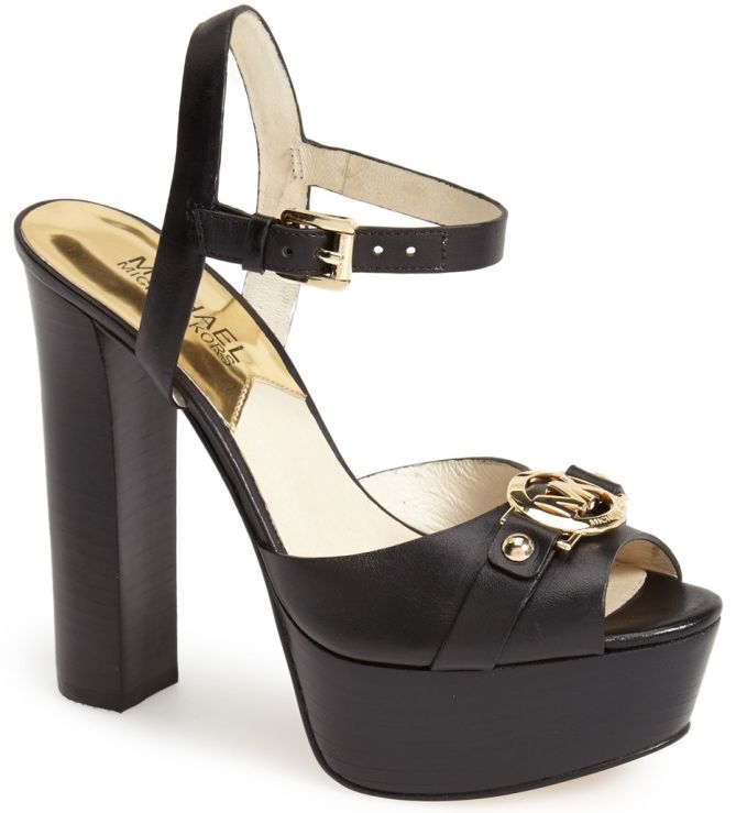 michael michael kors racquel platform sandals