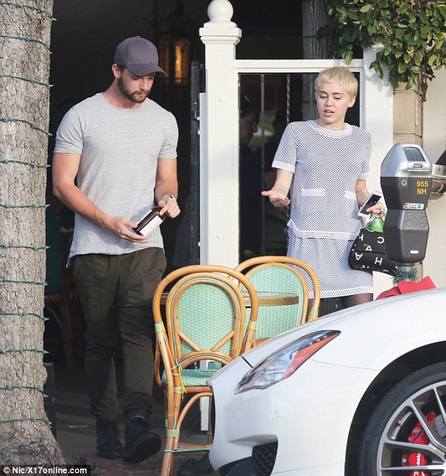 miley cyrus patrick schwarzenegger date january 7 2015 suede creepers 4