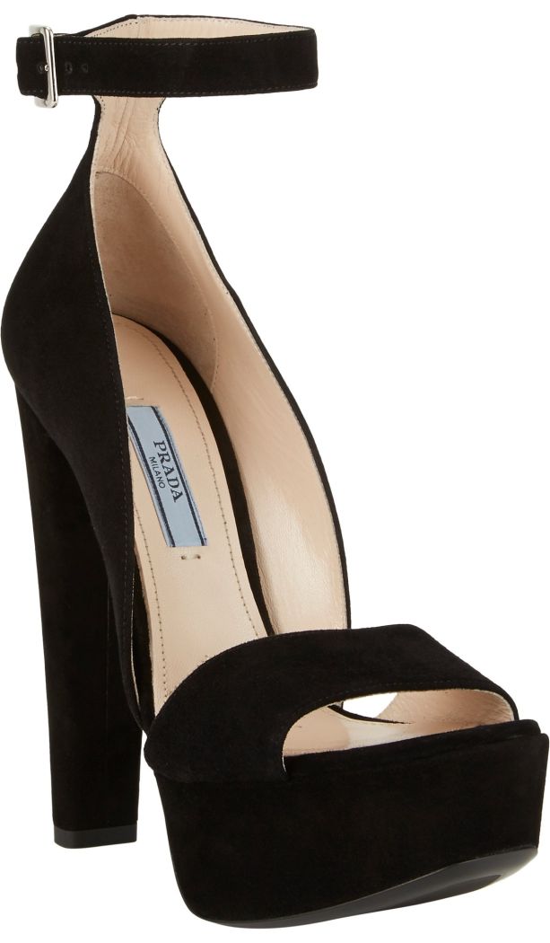 prada suede ankle strap sandals