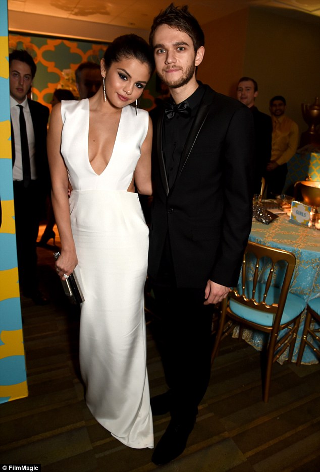 selena gomez dj zedd golden globe after party 2