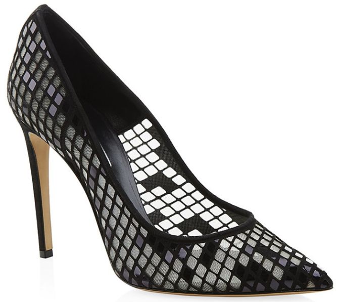 Casadei-Black-Scotney-Cut-Out-Mesh-Pump