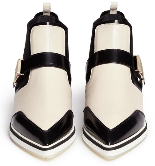 nicholas kirkwood two tone booties2