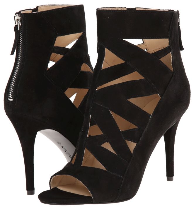 nine west delfina sandals cutout