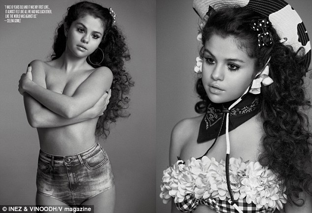 selena v magazine topless 2