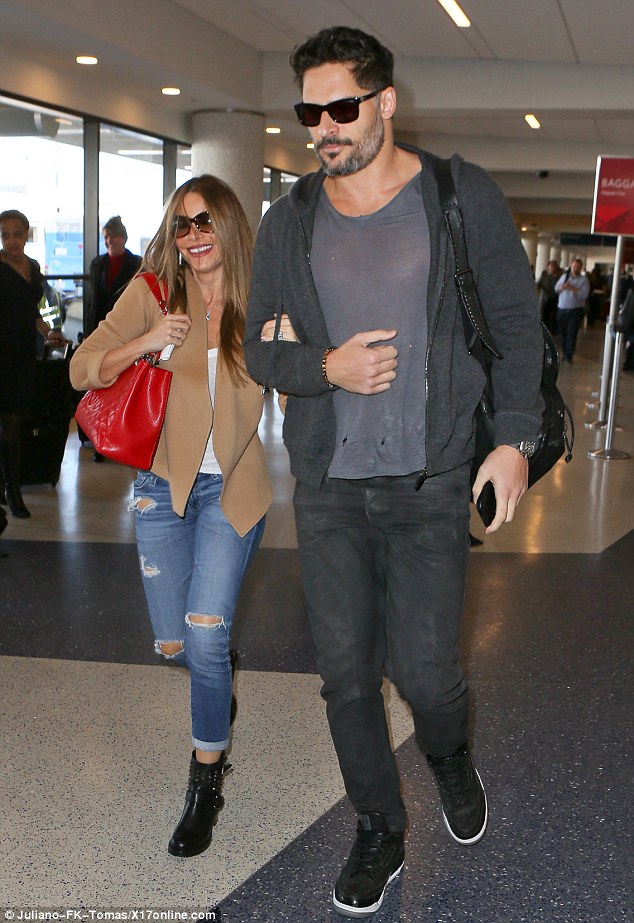 sofia vergara studded boots Lax february 2015 2