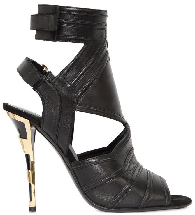 balmain kali leather sandals 2