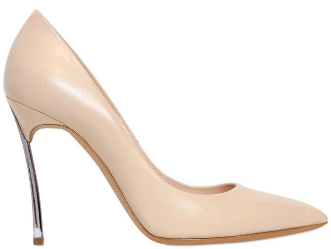 casadei blade heel pumps