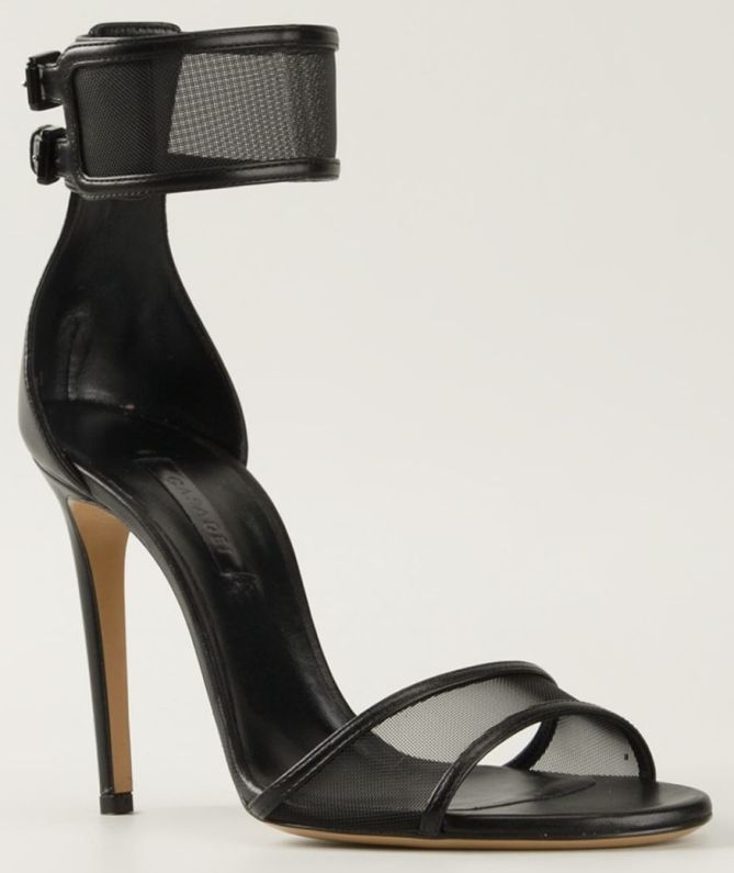 casadei mesh strap sandals 2