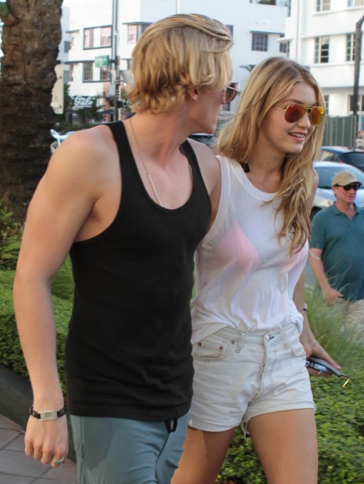 Cody Simpson and Gigi Hadid take their love to the streets of Miami