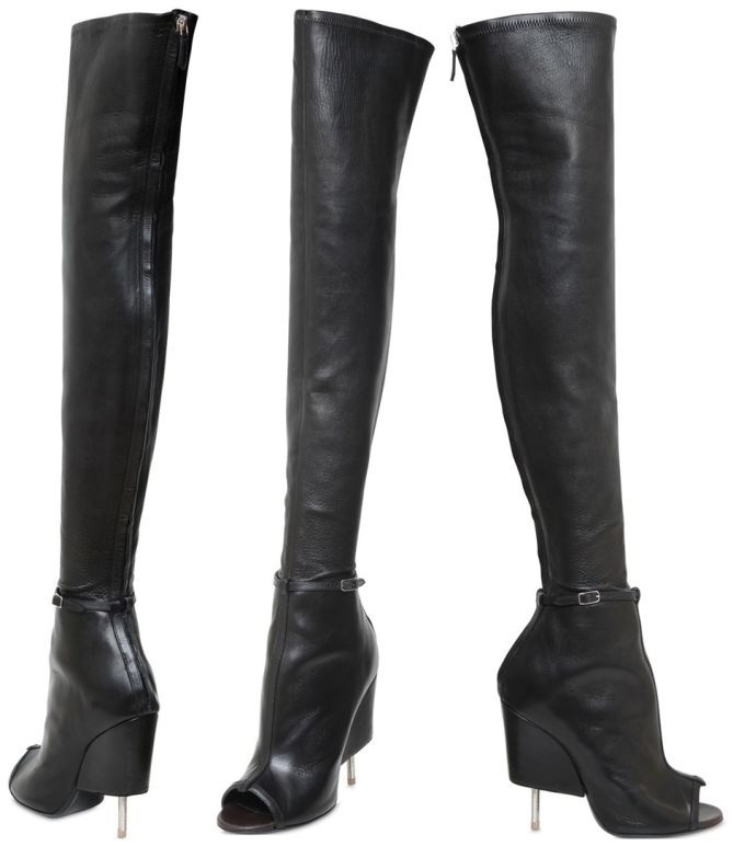 givenchy narlia peep toe thigh boots 4-horz