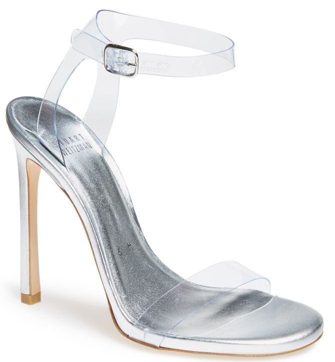 stuart weitzman bareitall sandals plastic strap