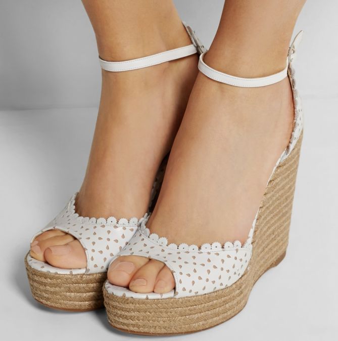 tabitha simmons harp perforated wedge espadrille sandals 2