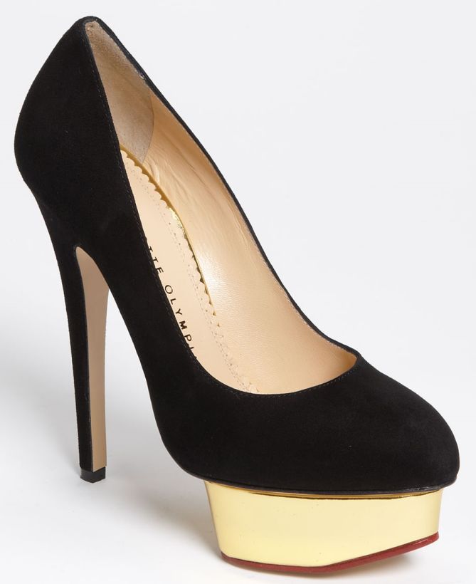 charlotte olympia dolly pumps black