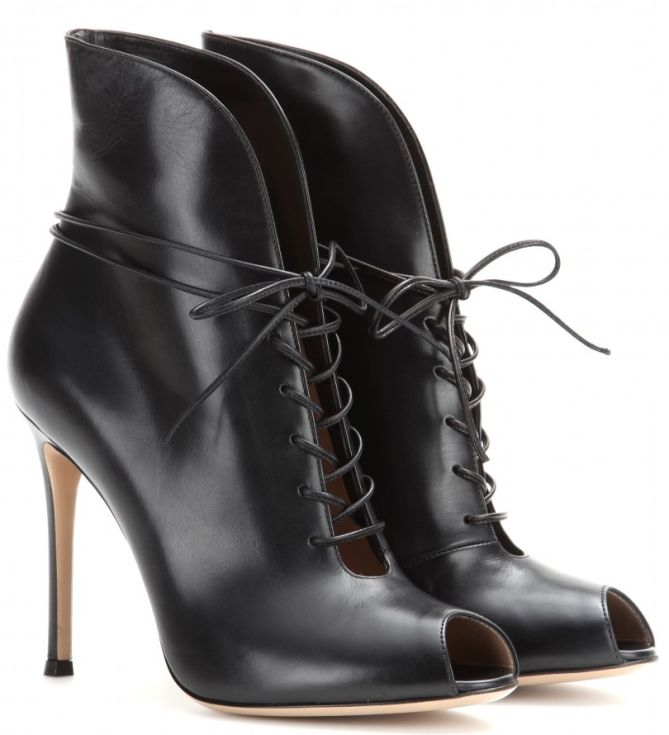 gianvito rossi lace up ankle boots jane