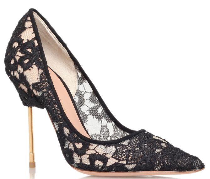 kurt geiger lace britton pumps