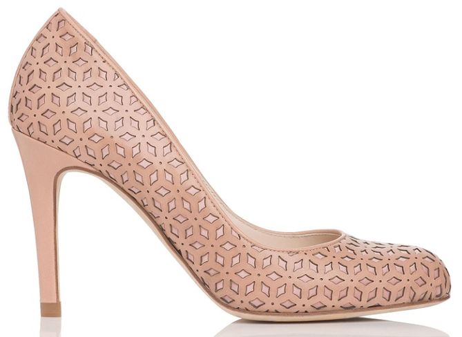 lk bennett canned laser cut pumps