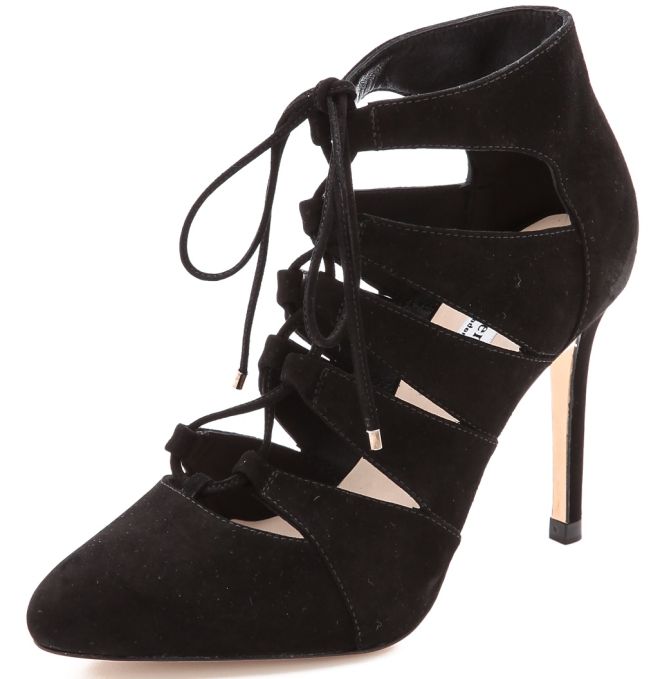 lk bennett honor lace up pumps