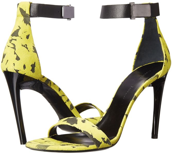 proenza schouler feather ankle strap sandals