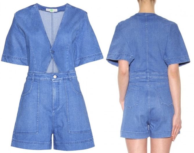 stella mccartney denim playsuit beyonce-horz