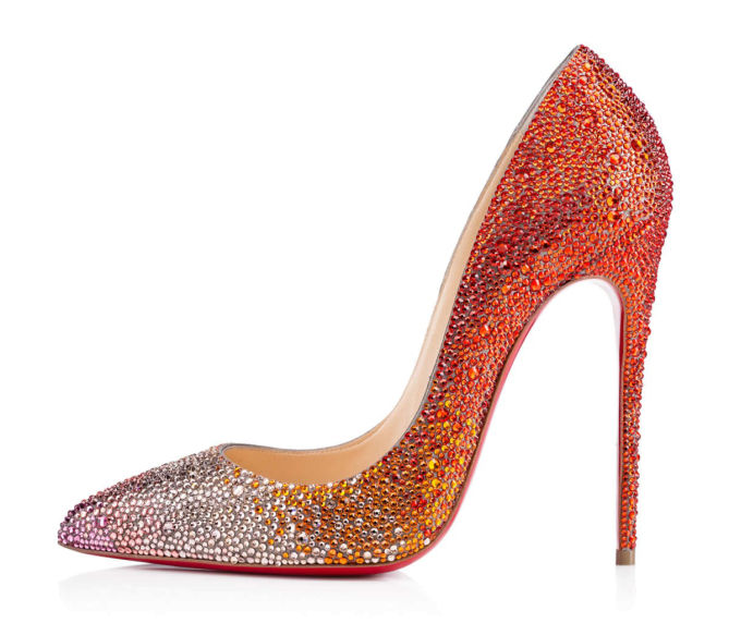 Christian Louboutin Pigalle Follies Strass 120mm – Shoes Post