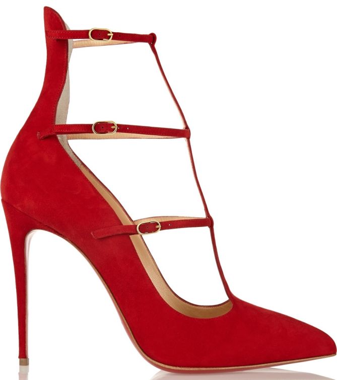 christian loubouint toerless muse strappy pumps