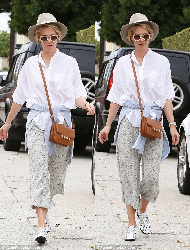 january jones opening ceremony oxfords  culottes style june 2015 3-horz