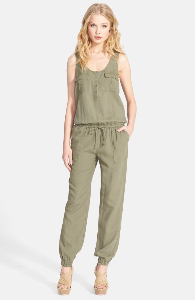 joie rosura denim jumpsuit