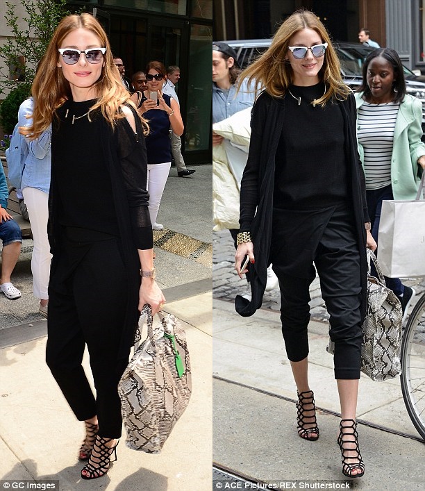 Olivia palermo hot sale black jeans