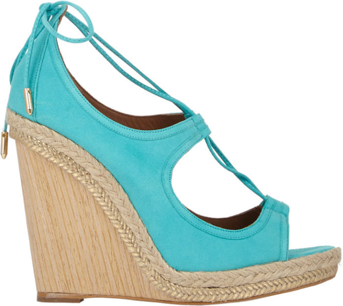 aquazzura christy wedges