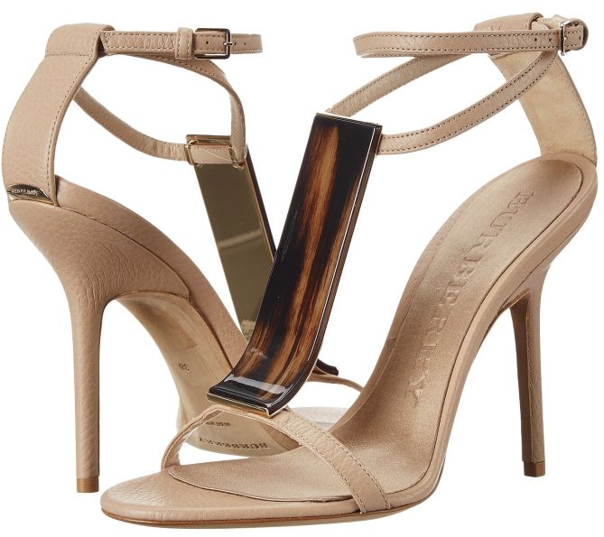 burberry irvington t strap sandals