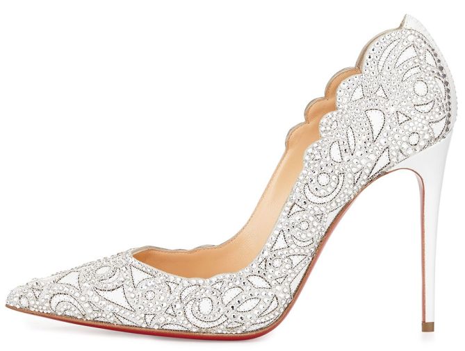 christian louboutin top vague crystal embellished pumps 9