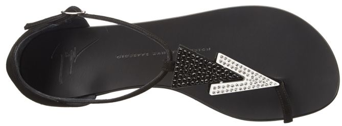 giuseppe zanotti crystal embellished sandals