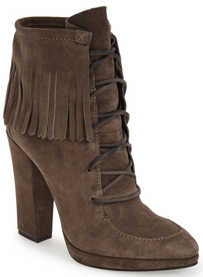 giuseppe zanotti lace up bootss open toe 2 fringed