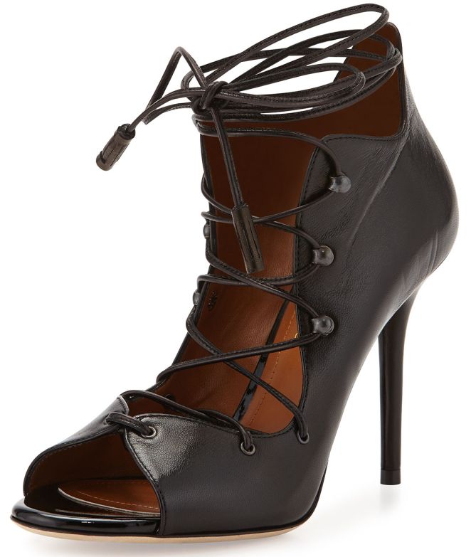 malone souliers savannah lace up booties