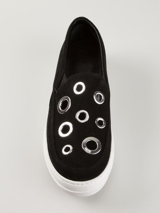 mcq alexander mcqueen eyelet grommet sneakers 5