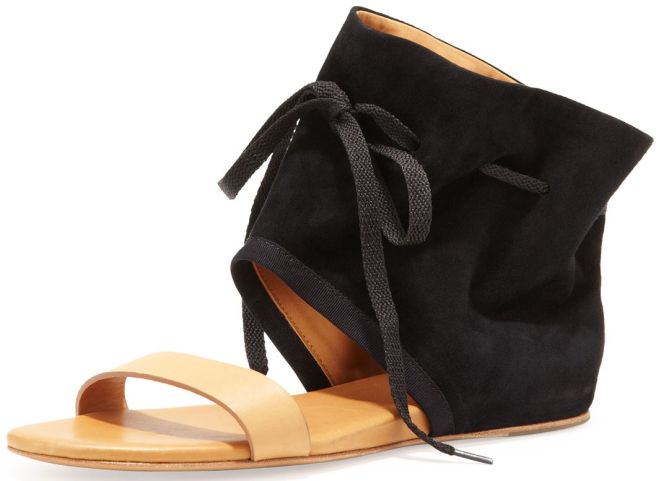 see by chloe ankle cuff flat sandals