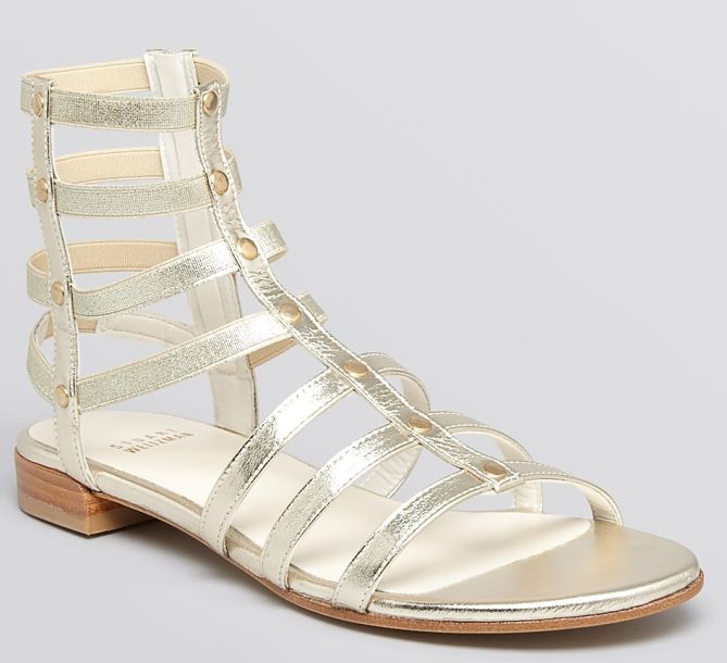 stuart weitzman flat gladiator sandals 2