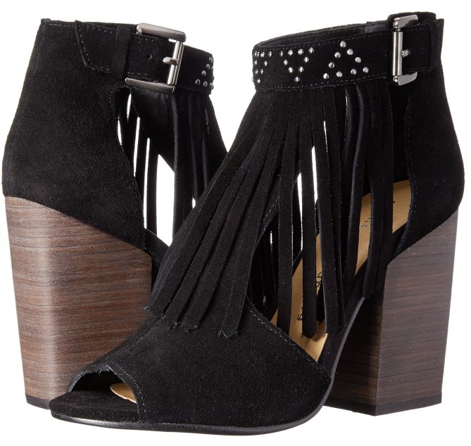 Chinese laundry hot sale fringe heels